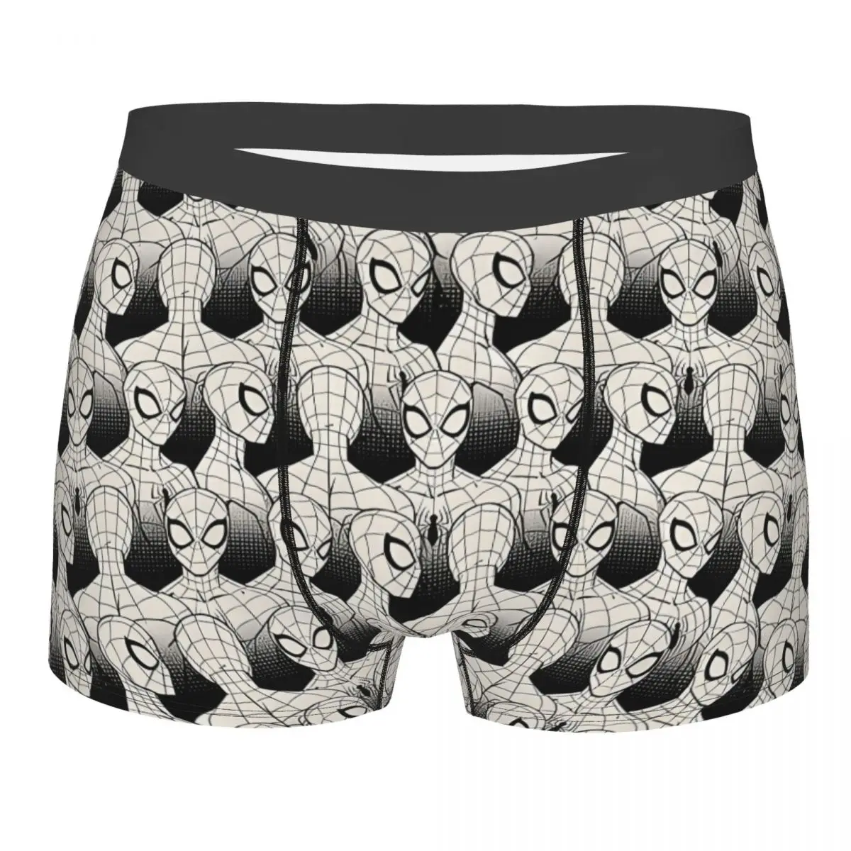 

Amazing Spider Man Style Guide Jeremy Doroshow Boxer Shorts For Men Marvel Hero Underwear Panties Briefs Breathable Underpants