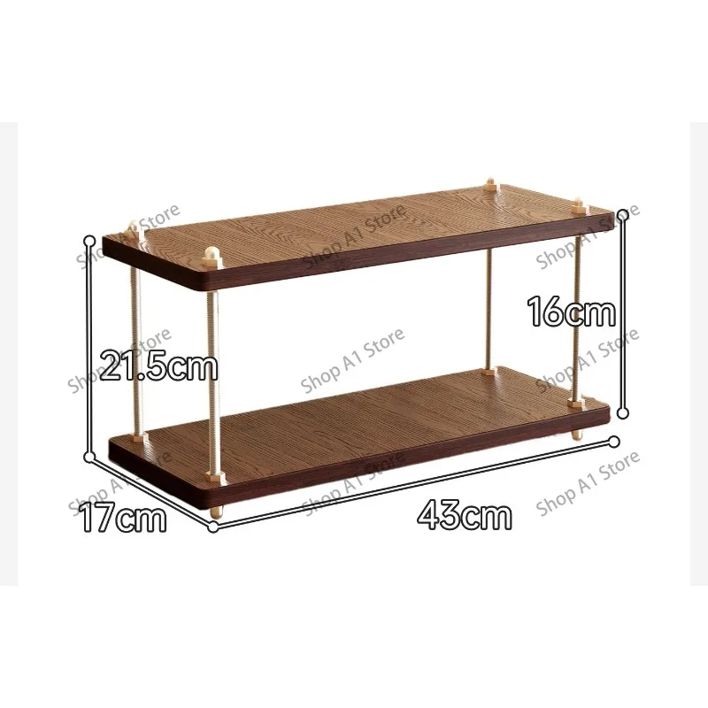 Multi-layer Desktop Cup Holder, Coffee Mug Tea Cup Storage Rack, Kitchen Table Organizer, Display & Bookshelf