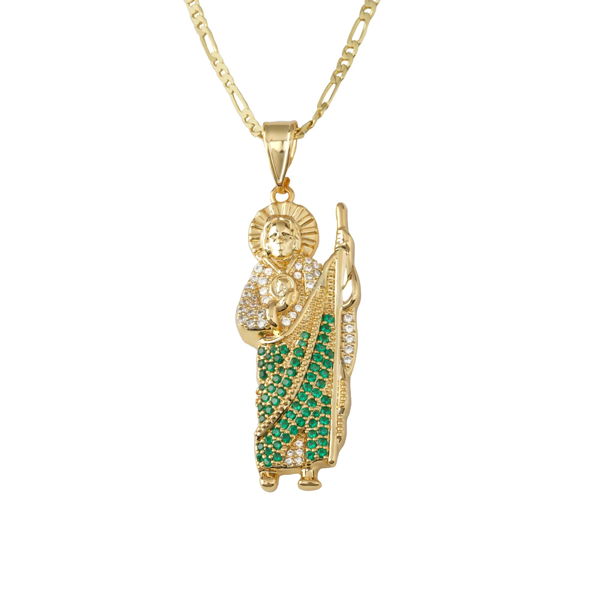 

YSY selects elegant and retro Jesus design pendant necklaces for daily prayer and religious festival gifts