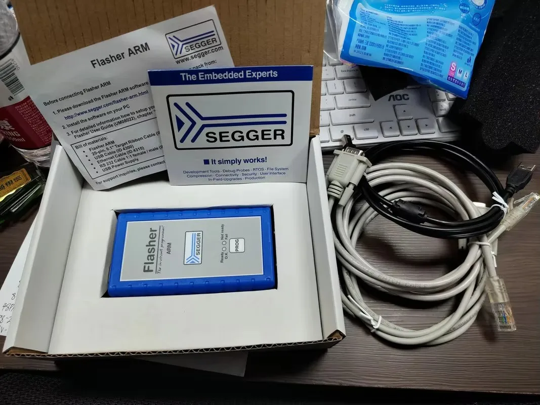 SEGGER Flasher ARM 5.07.01 emulatore di programmazione flash microcontrollore originale originale