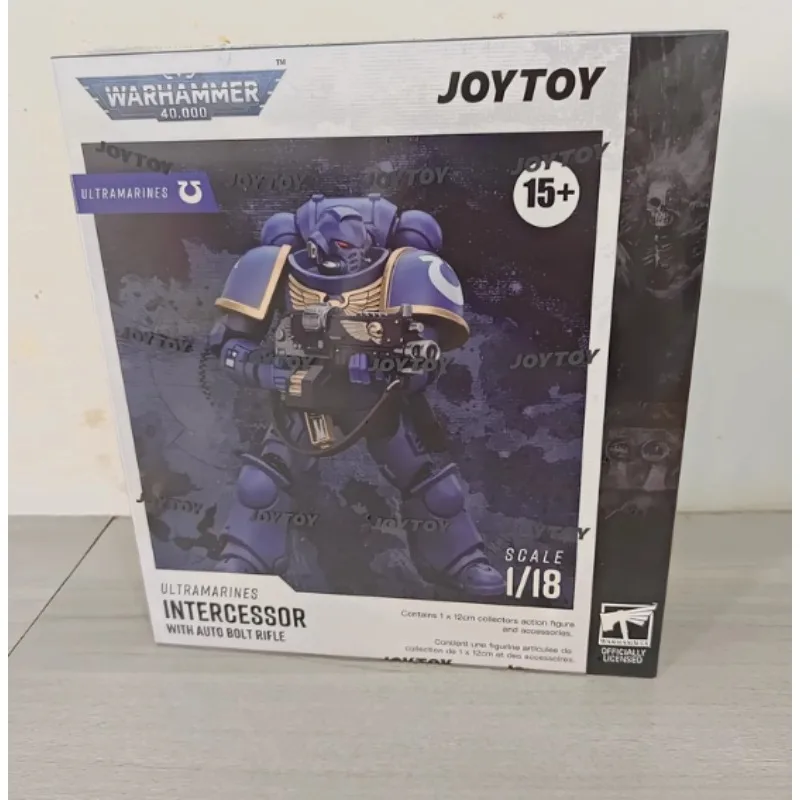 【Spot】JOYTOY Warhammer 40K 1/18 Action Figures Ultramarines Intercessors Modello Giocattolo