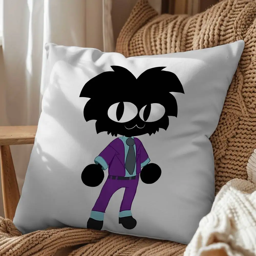 Psychedelic dance music Mr Trance day gift Pillow Case Living Room Sofa Cushion Cover Suitable For Home Bedroom Room custom