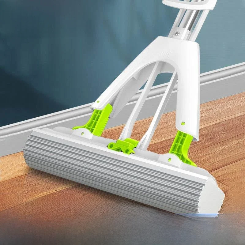 

Leilei Home Sponge Mop Glue Cotton One Drag Clean New Model Household 33cm Absorbent Floor Cleaning Cloth Lazy No Hand Wash