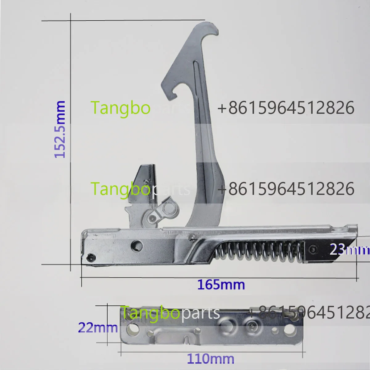 Charnières de porte de pièces de rechange de four de friteuse pour remplacement de four de Circulation d'air chaud JUSTA YXD-8A