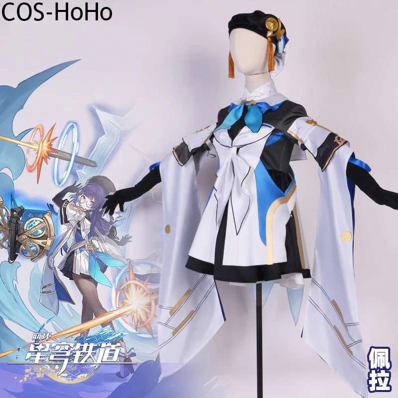 

COS-HoHo Honkai: Star Rail Pelageya Sergeyevna Game Suit Sweet Lovely Dress Cosplay Costume Halloween Party Role Play Outfit