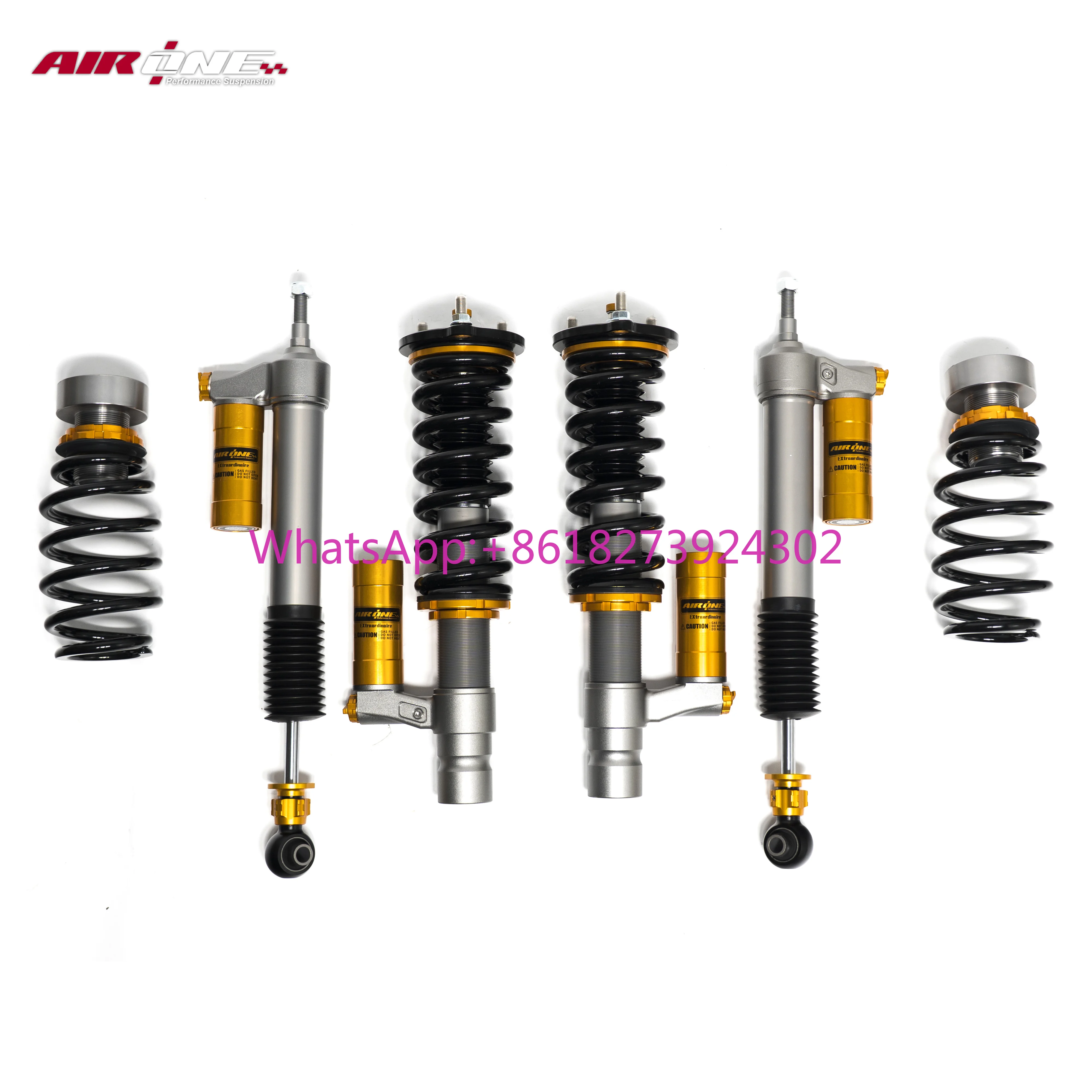 

Mono Tube 30 Steps Adjustable Rebound and 12 Steps Adjustable Compress Damping Coilovers for NIO ET5