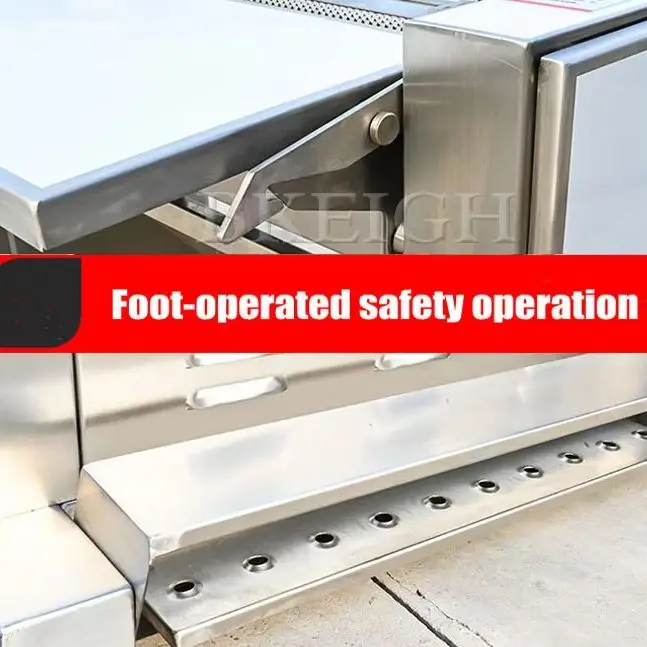 Commercial Fully Automatic Pork Skinning Machine, Electric Meat Cutter, Goat Skinning Machine