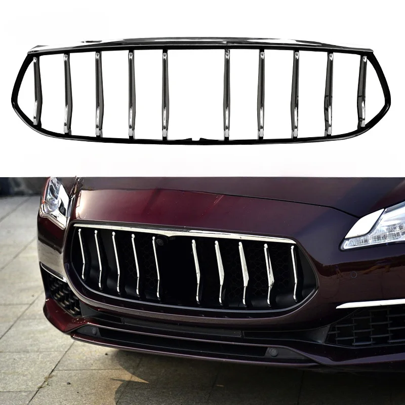 673007000 For Maserati Quattroporte M156 Front Grill Grille Bumper Engine Cooling Grid 2017-2021 Year