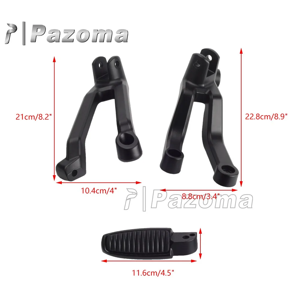 Motorcycle Passenger Foot Pegs Support Foot Rests Forward Control Pedal kit for Harley Nightster 975 RH975 2022 up