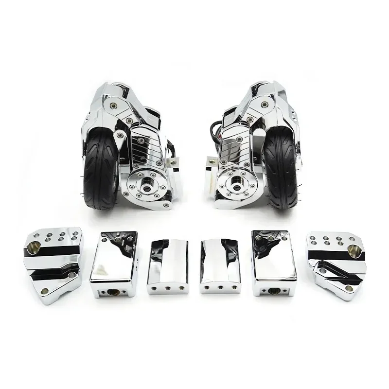 GoldWing GL1800 Auxiliary Parking Stand Framed Motorcycle Landing Gear with Flexible Landing Gear Ride Start