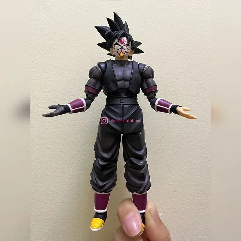 In Stock Demoniacal Fit DF Dragon Ball SHF Ultimate Atrocious Black Goku Pink Zamasu Anime Action Figures Model Toy Hoilday Gift