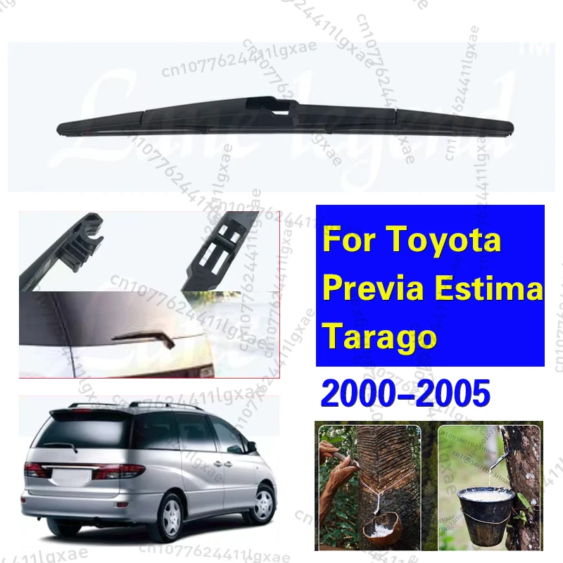 

16" Rear Wiper Blade For Toyota Previa Estima Tarago 2000-2005 Windshield Windscreen Tailgate Window Rain Brush Car Accessories