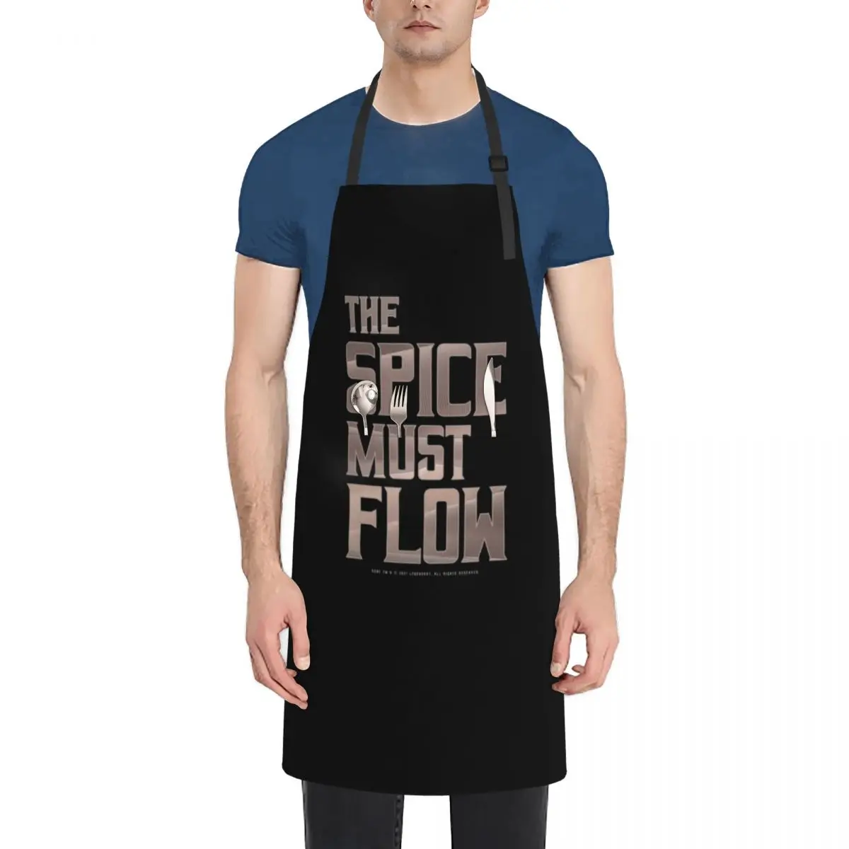 

Dune - The Spice Must Flow (Light) - Apron Kitchen Items For Home for women halloween Household Items cleanings Apron