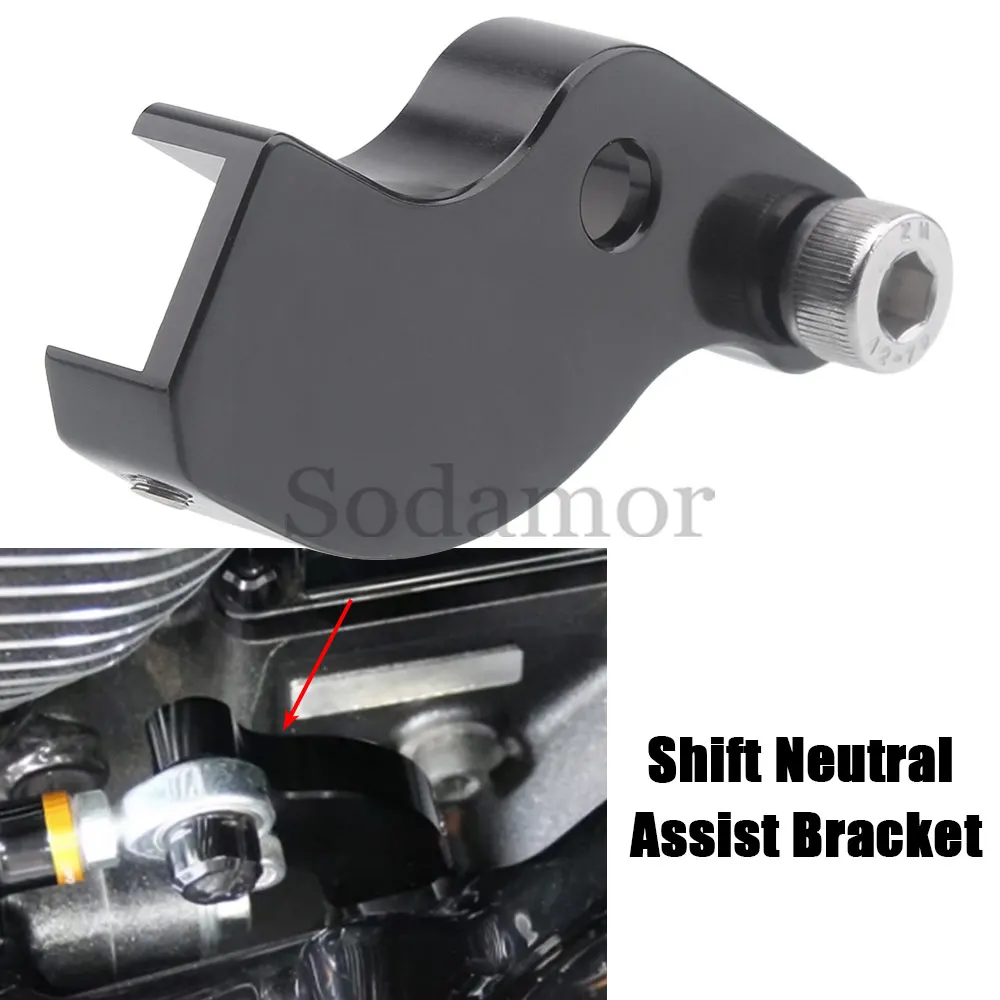 for Harley Davidson M8 Touring Bagger/M8 Softail Models Motorcycle Transmission Booster /Shift Neutral Assist Bracket Accessory