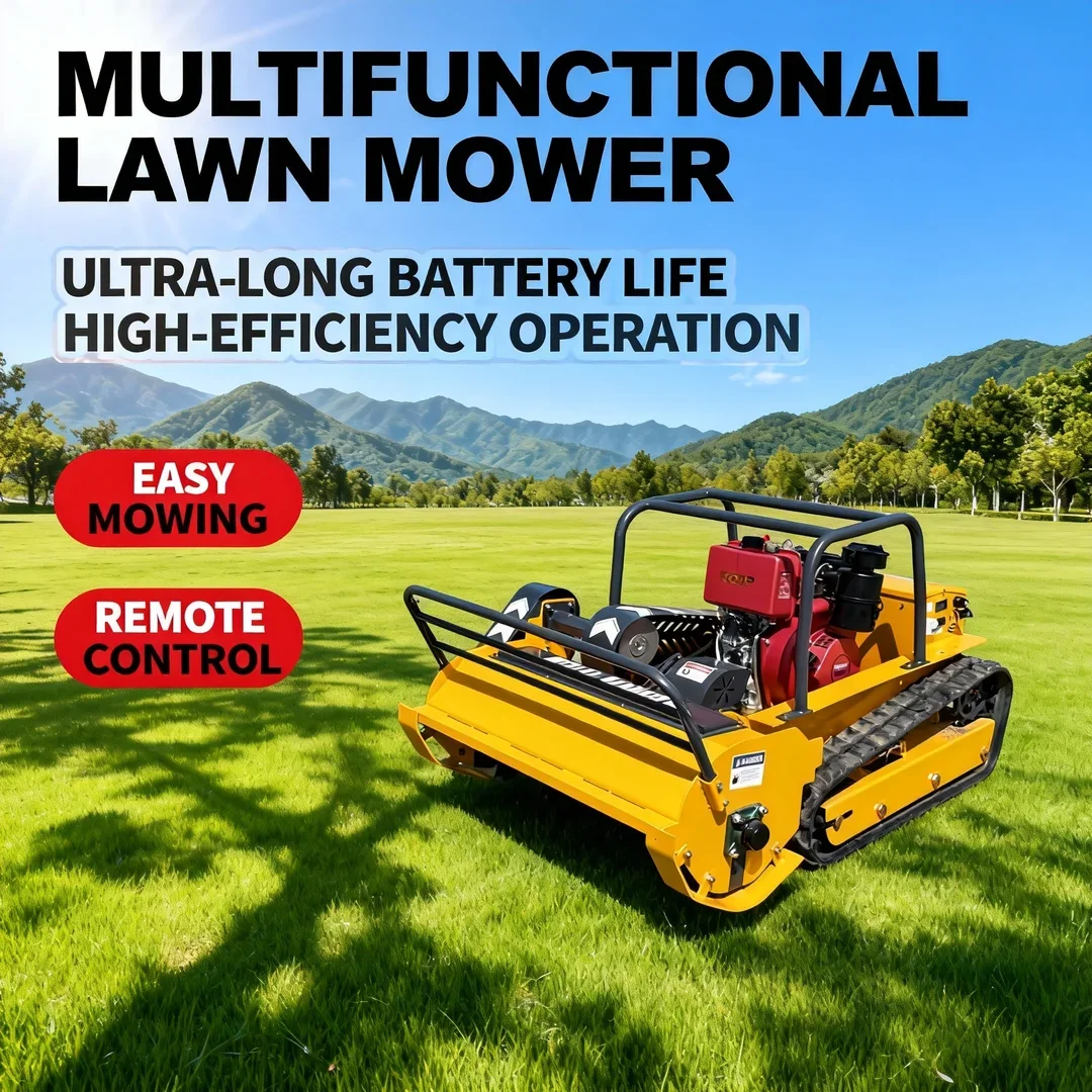 

Индивидуальная газонокосилка со вкусом резки шириной 800-1200 мм - бензиновый двигатель, сертифицированная CE EPA, садовая косилка с дистанционным управлением