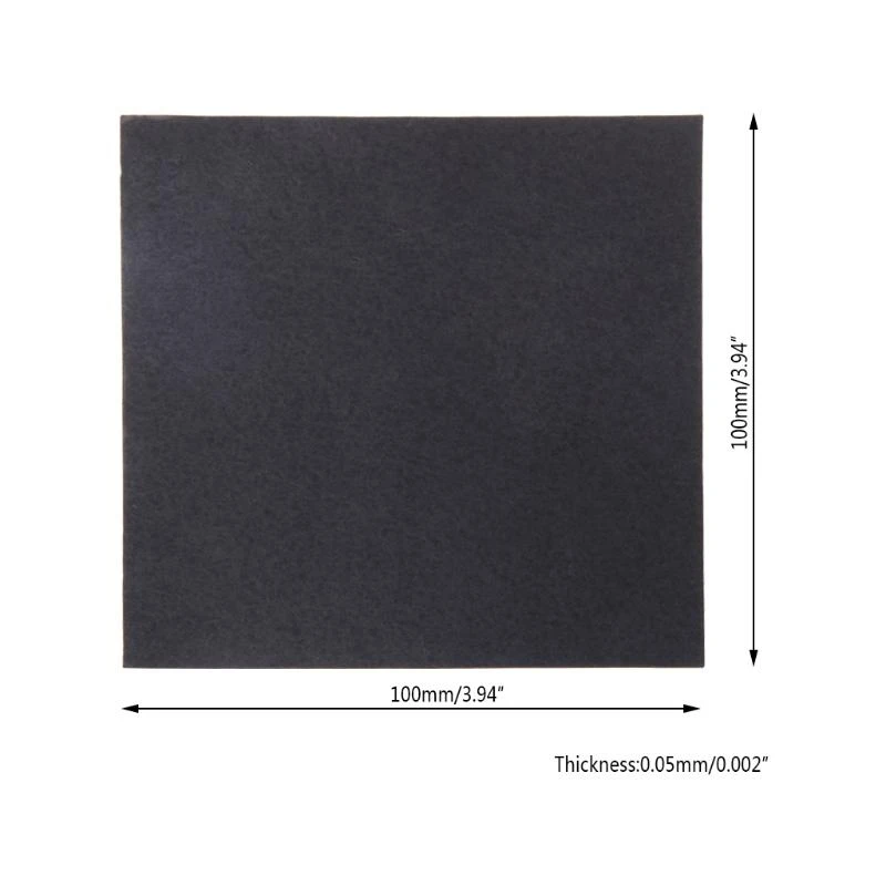 

B95C High Conductivity Thermal Pad Heatsink CPU Cooling Pads Synthetic Piece