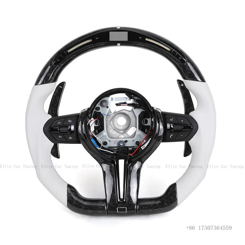 Suitable for Ford Mustang 2015 2016 2018 2017 2019 2020 2021 2022 Carbon Fiber Custom Sports Steering Wheel
