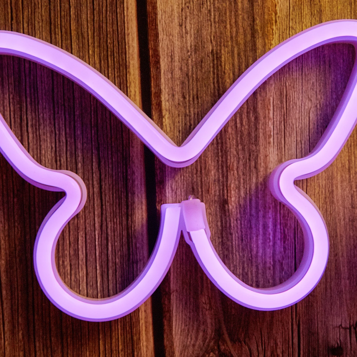 Chi-buy Butterfly LED Neon sign USB Powered Or Battery Power Supply Neon Signs Night Light For Bedroom Living Room Decor Lamp Si