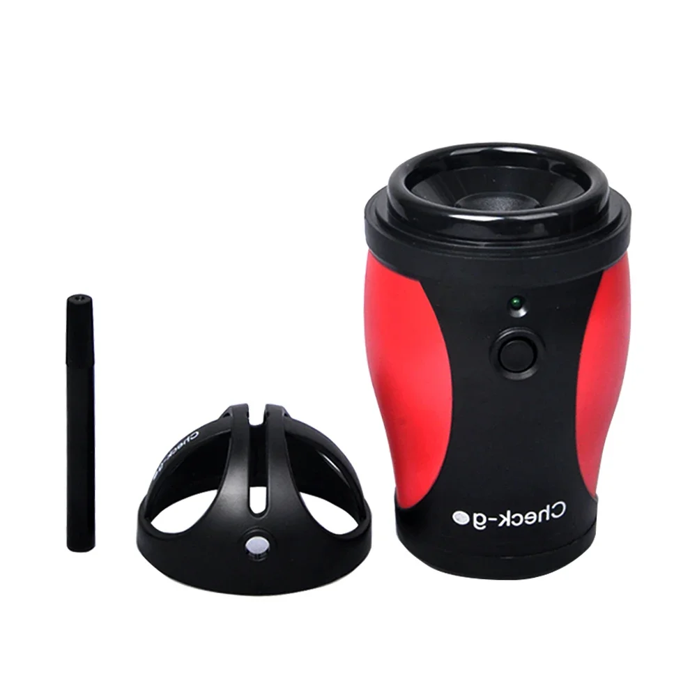 

PGM Golf Ball Spot Marker Tool CHECK-GO Golf Electric Scriber Finds Center Of Gravity Distribution Line Ball Golf Training Aids