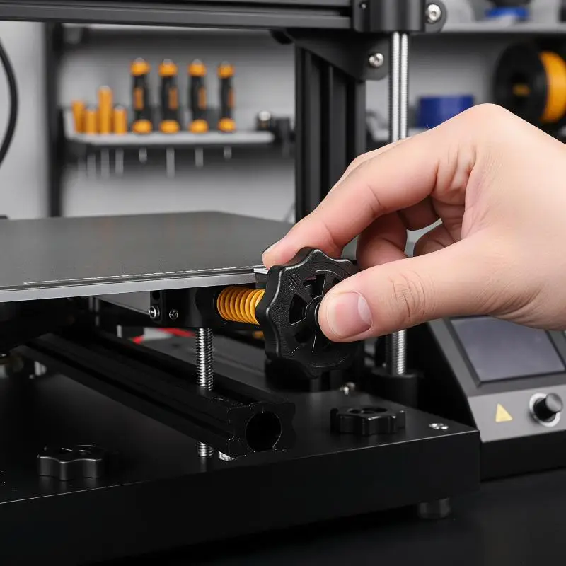3DSWAY High Precision 3D Printer Hotbed Leveling Kit, M3 M4 Screw Nut Spring Set, Universal for CR10 Ender 3 3D Printers