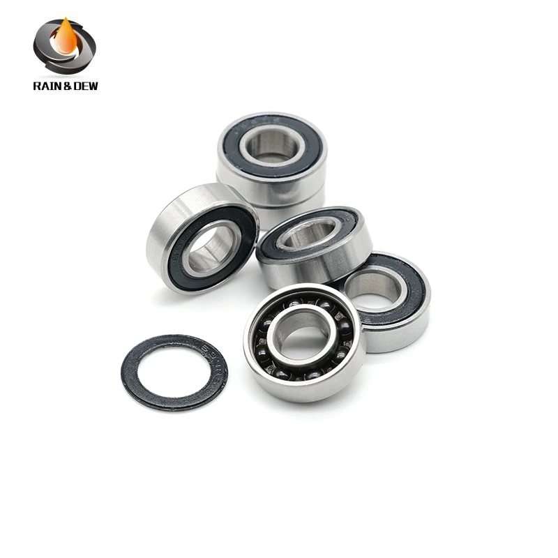 4Pcs 696RS CB 6x15x5mm Hybrid Ceramic Bearing ABEC-7 Bicycle Bottom Parts 6000 6200 6800 S6802 6900 S6902 S6903 15267 18287 RSCB view 3
