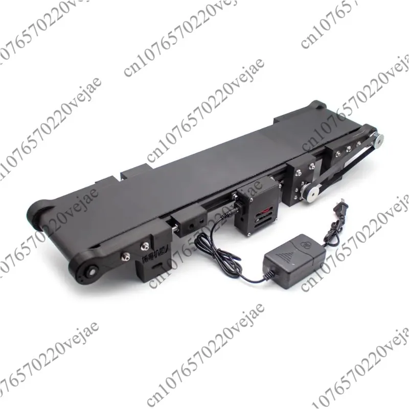 

Электрический интеллектуальный мини-конвейерный ленточный аппарат 20 × 100 см с регулируемой скоростью вперед и назад Мини-прибор для испытания на производственную линию