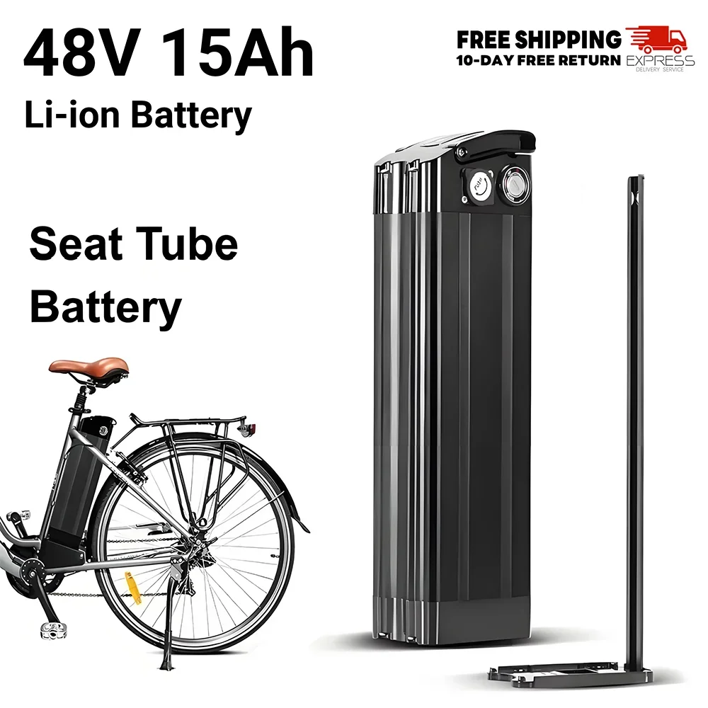 

Aleaivy48V 20AH 15AH Silver Fish Li-ion Battery 250W 800W 1000W for BURCHDA R8S Pro JINGHMA R8 Pro 18650 Batteries 54.6V Charger