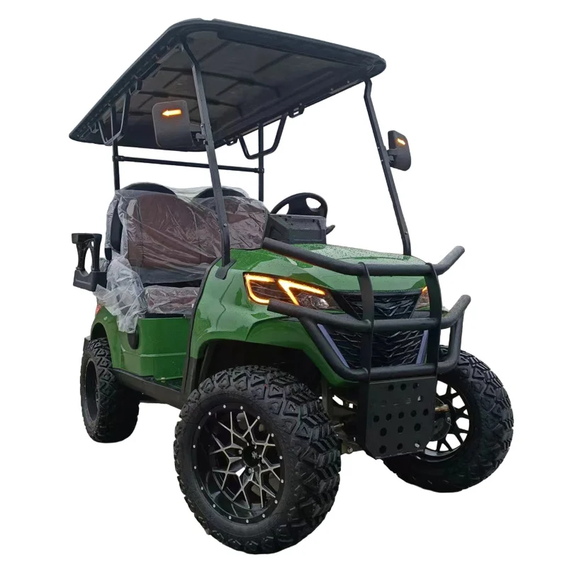 2025Explosive New Electric Golf Cart 5000W 7000W Lithium Ion Battery 2 4 6 Seater Off-Road Lead Acid Golf Cart