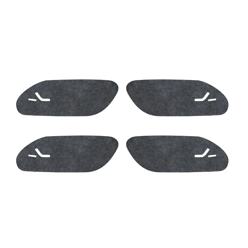 

For ZEEKR 001 2026, for 001Max 001 Ultra, Italian Suede Overlay On The Car Door Switch Buttons Stickers Modification Accessories