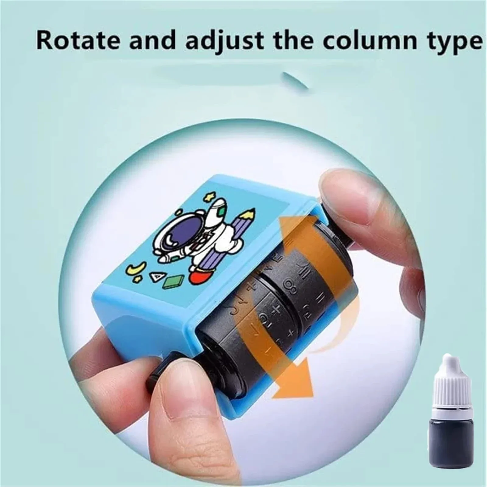 Roller Digital Teaching Stamp Multiply Divide Addition Subtraction Maths Reusable Calculation Educational Exercises