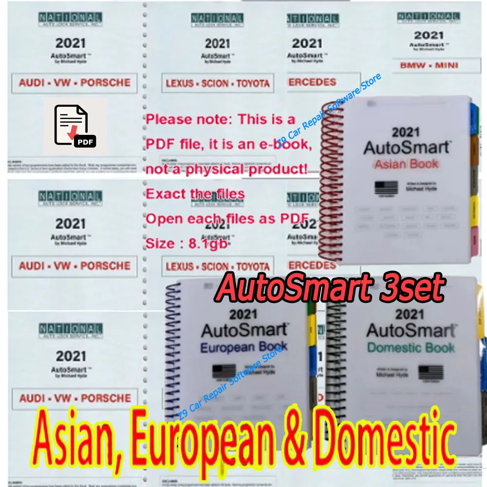 بيع Multiecuscan 5.2 & 3Set دليل إصلاح الأقفال AutoSmart لخدمات المستجيب لشاحنات السيارات الأوروبية والمحلية المحدثة