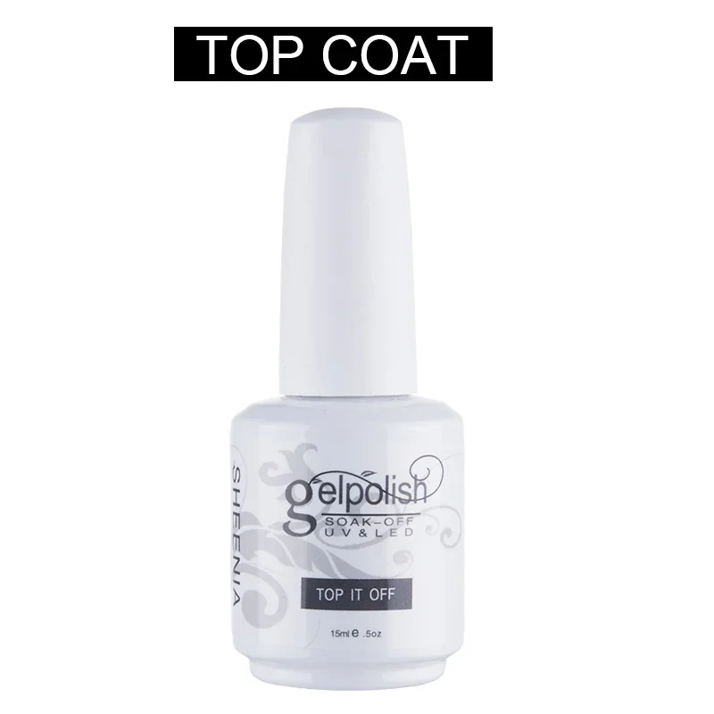 Brutogewicht 130 g Niet-reinigende topcoat totaal 30 ml Losweken Basislaag Foundation zonder plaklaag Geen veeg Top Coat Nagelgel