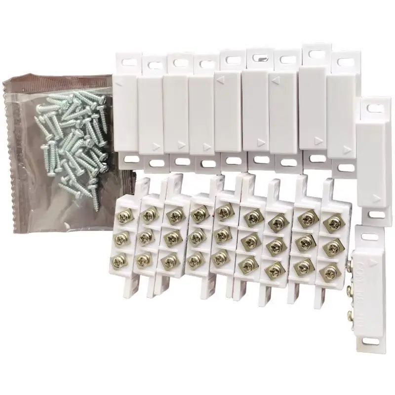 

Магнитный геркон Магнитный дверной переключатель/магнитный контактный переключатель/нормально открытый закрытый NC NO дверная сигнализация безопасность окна 10 пар