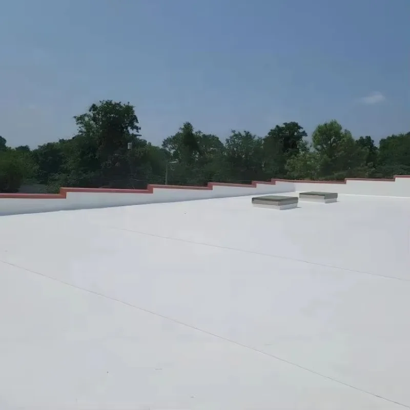 High Quality UV Resistant Thick TPO Rubber Roof Waterproofing Membrane for Metal Concrete Wood Terrace Roof-10x10cm Sample Link