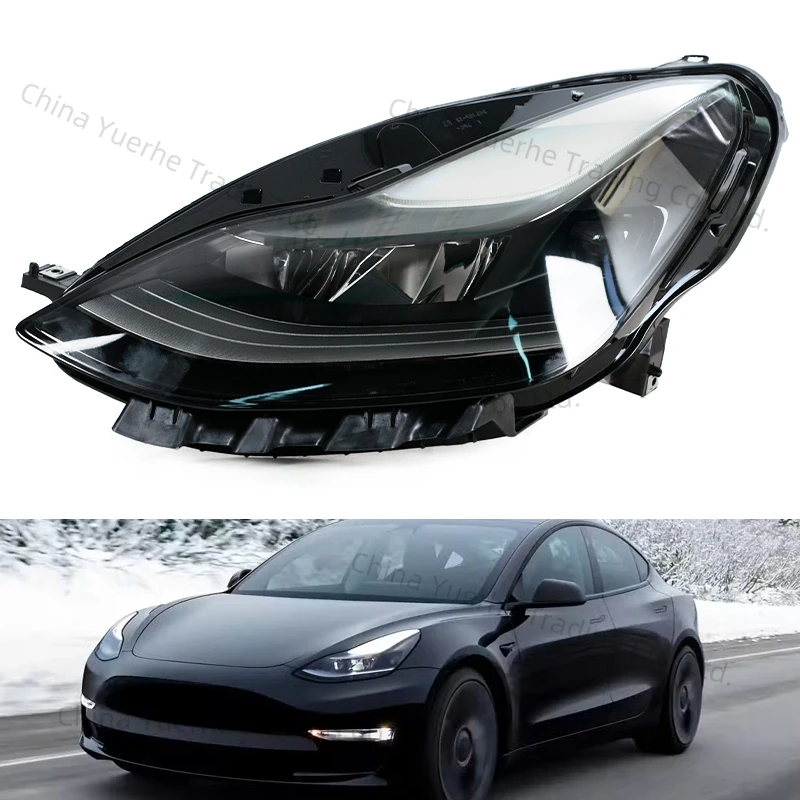

Для Tesla Model3/Y 2021 2022 023 Автомобильная фара MATRIX, передний бампер, фары, фары 151495200C 151495300C