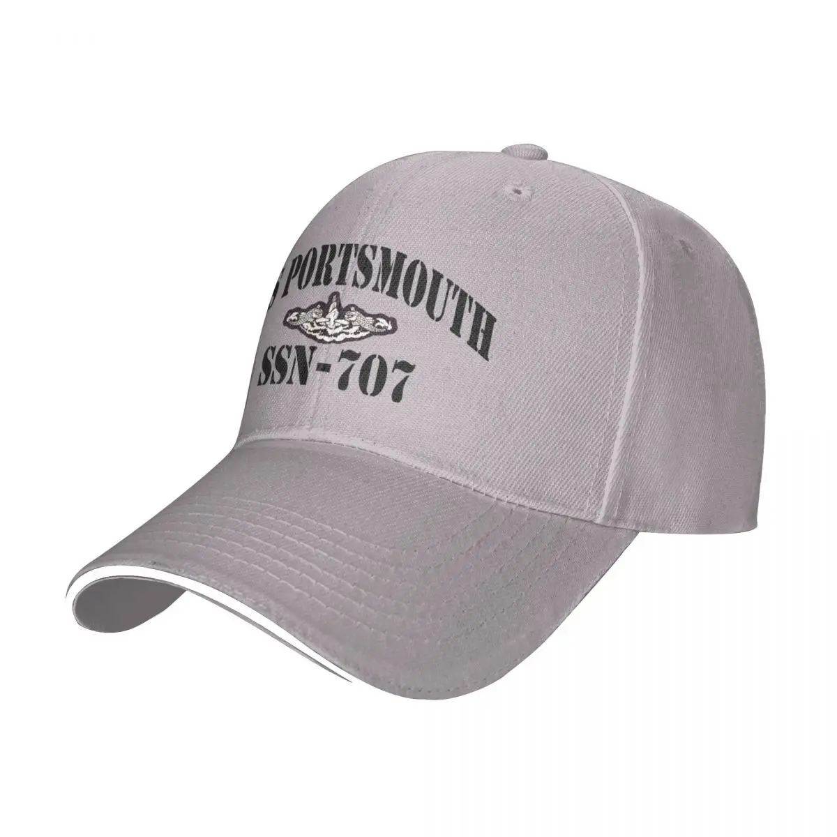 

USS PORTSMOUTH (SSN-707) SHIP'S STORE Cap Baseball Cap wild ball hat Visor Hat girl Men's