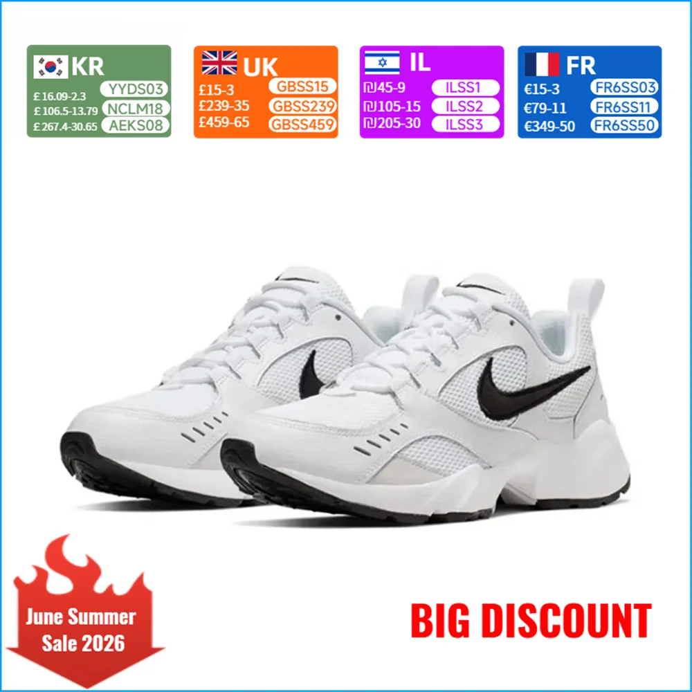 

Nike Air Heights Men's Casual Sneakers Elevated Design Comfort Everyday Wear Classic Shoes AT4522-101