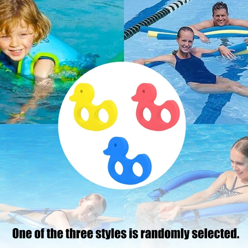Q39E Funny Duck Floating Connector EVA Materials Light Weight Water Toy Linker For Enhancing Swimming Skill Safety