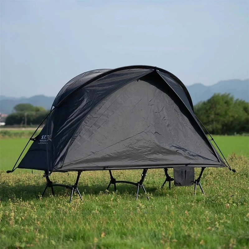 Outdoor Cloudchase Single Season Tent Lightweight Camping Folding Marching Bed Storage Bag Hiking Essential Equipmt
