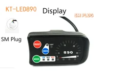 Ebike Display LED 890 24V or 36V or 48V Electric Bicycle KT Control Panel Display Electric Bike Parts