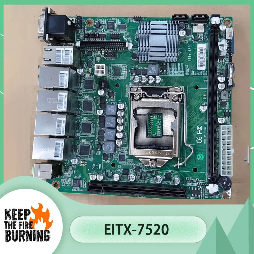 

Industrial control motherboard EITX-7520