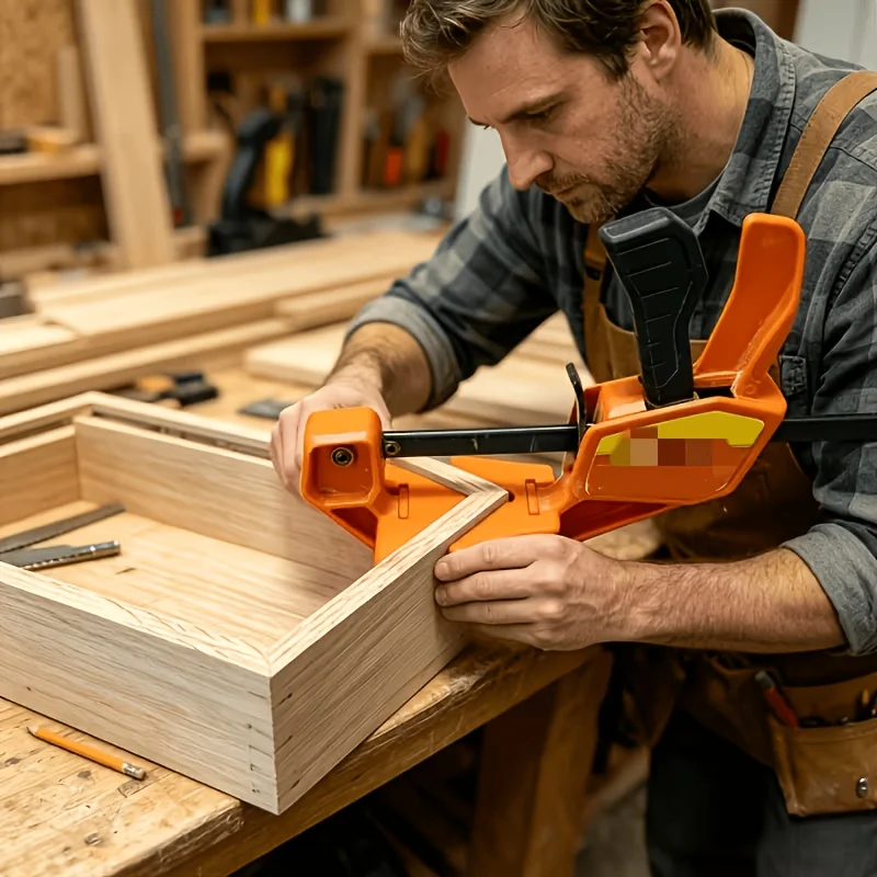 Quick Clamp Angle Adapter Engineered to Work with 2026 Series Quick Clamps, Providing Angled Grip for Woodworking And Projects