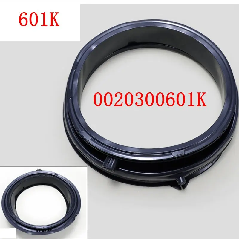 Cuff Hatch for Haier drum washing machine 0020300601K Waterproof rubber sealing ring manhole cover parts