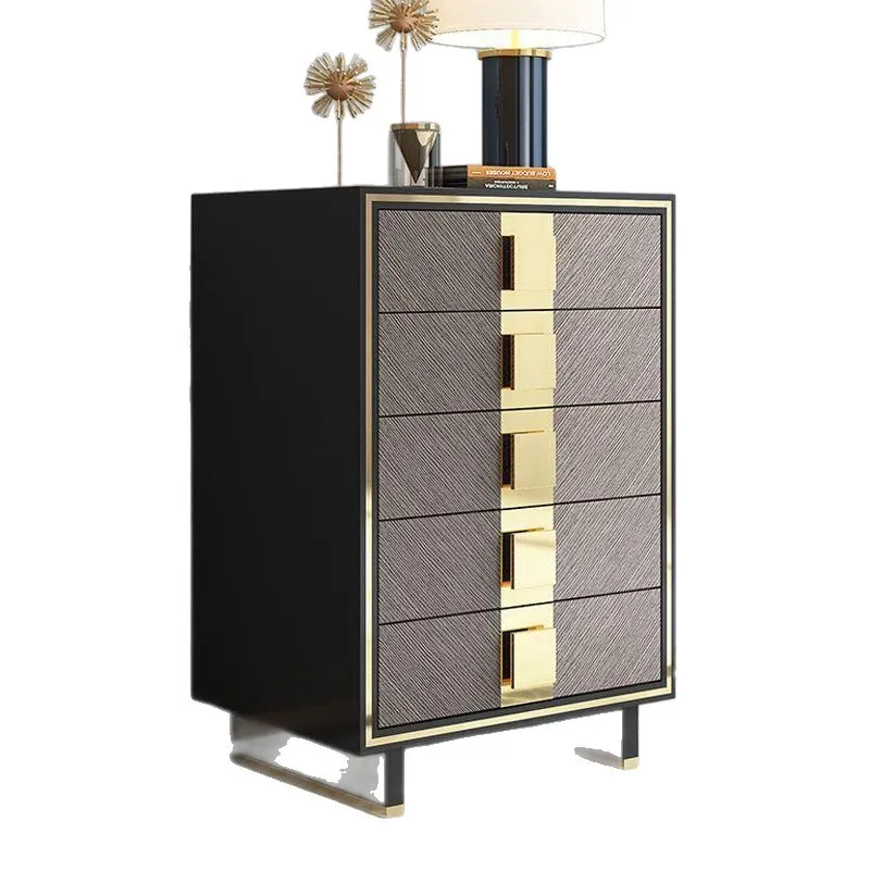 CX light luxury living room five buckets, simple modern paint storage, bedroom storage four buckets cabinet