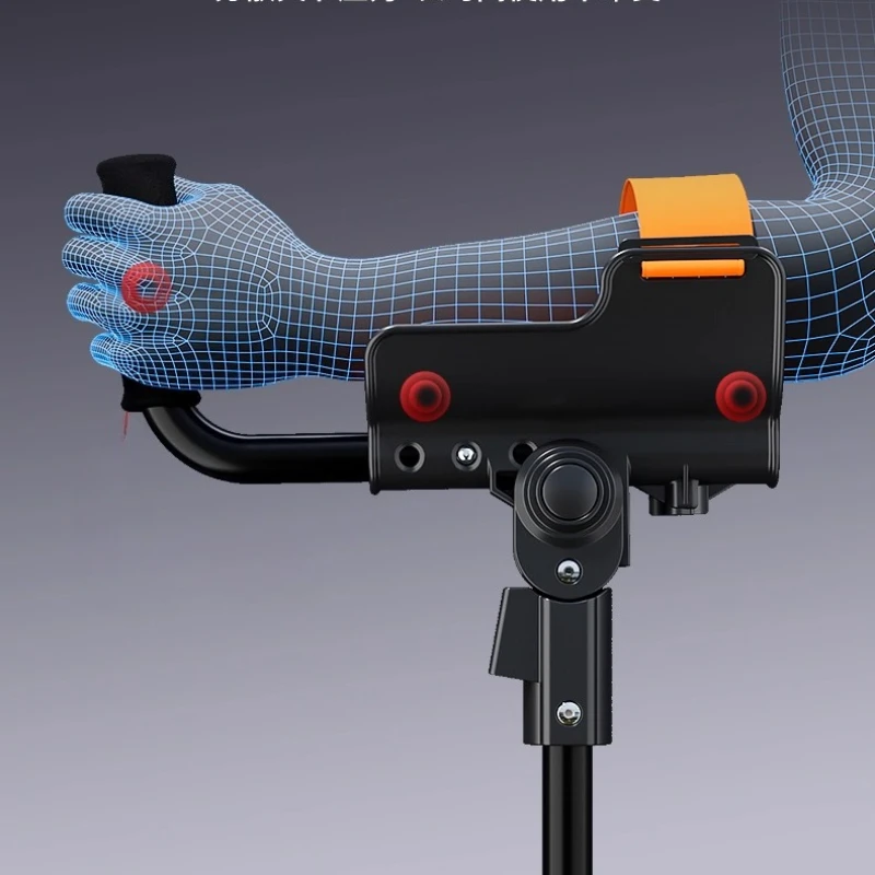 

Наколенные костыли, медицинские костыли, алюминиевый сплав, сломанные травмы лодыжки, портативный складной костыль, прогулочные палочки с регулируемой высотой