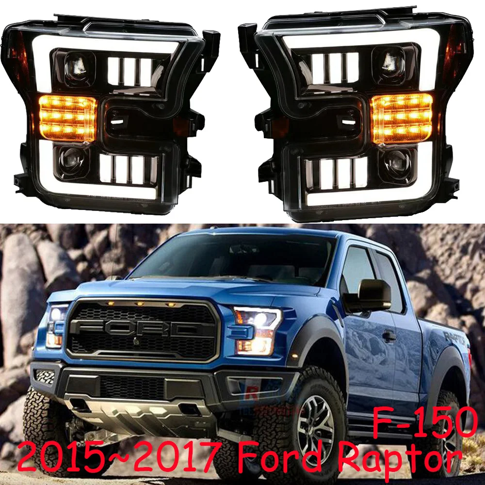 TaiWan made Car Styling for Raptor Headlight F150 All in LED 2015~2017y car Accessories headlamp for Raptor F-150 Head light