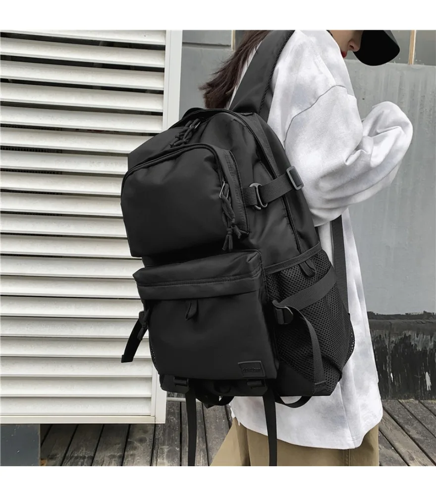 Backpack men's large-capacity leisure simple travel tooling backpack trendy brand campus college student schoolbag