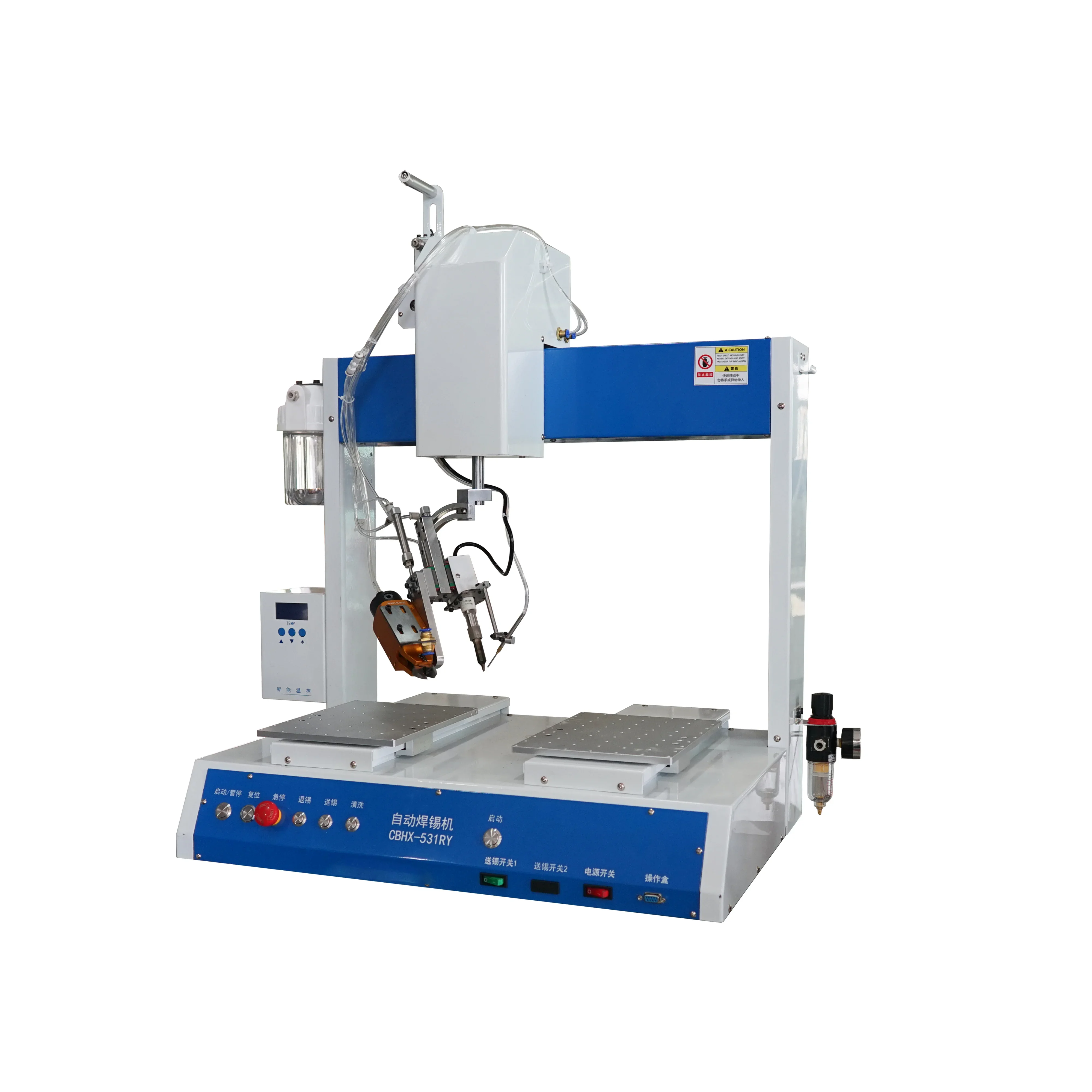 Pcb Board Circuit Board Led Light Automatic Lead Pin Cutting and Soldering Machine Double Platform Solder Machine Solder