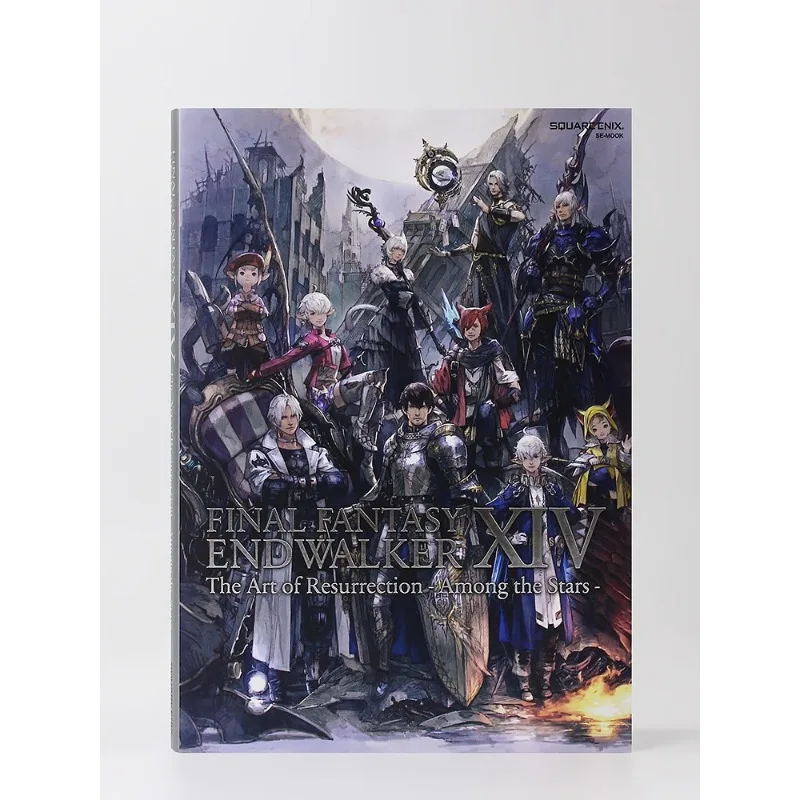 Japanese Original Final Fantasy XIV:  ENDWALKER FF14 6.0 Official Official Setting Album Art Collection Book Minfilia Warde