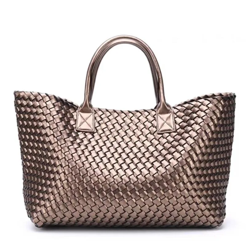 

2025 New Hot Selling Knitted Tote Bag - Fashionable and High-End Handbag - Trendy Shoulder Bag